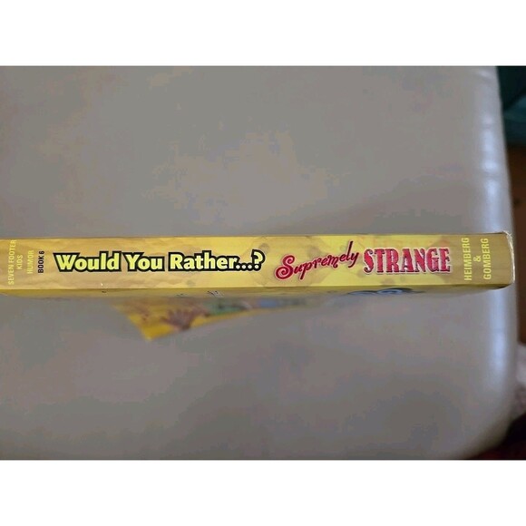 Would You Rather Supremely Strange Book Question Game Fun Gift #14 A17-1904 - Picture 3 of 10